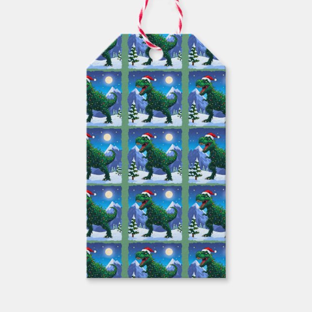 Jul T Rex  Presentetikett (Framsidan)