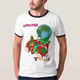 "Jul T-Shirt Design: "Uppdaterad tomt".