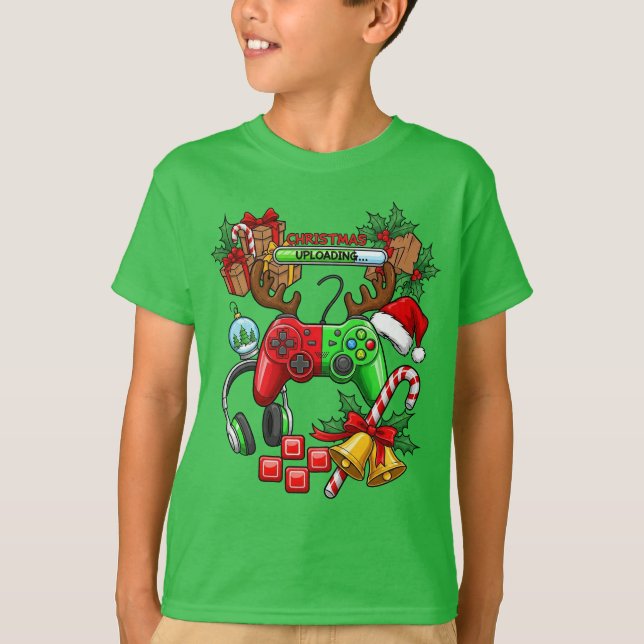 Jul T-Shirt för Barn (Framsida)