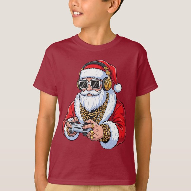 Jul T-Shirt för Barn (Framsida)