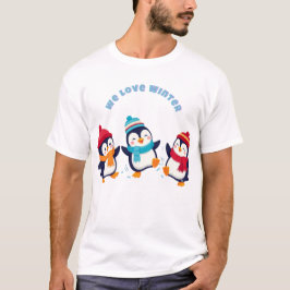 Jul T-shirt för Isbjörnsfamiljen