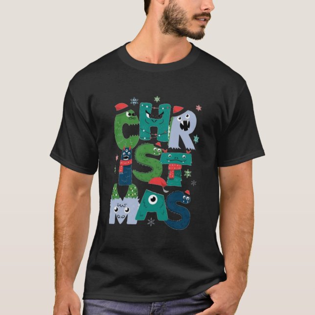 Jul T-shirt för män (Framsida)