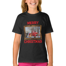 Jul T-Shirt Land Jul Gårdsscen 