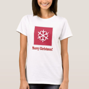 Jul T-Shirt - Snöflake - God jul