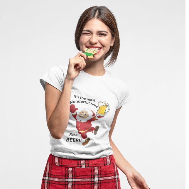 Jul T-Shirt - TIme För öl (Skapare uppladdad)