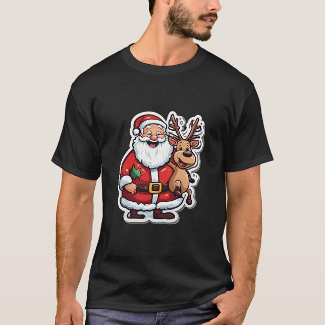 Jul T-Shirts for Family | Matchande Helgdag T (Framsida)