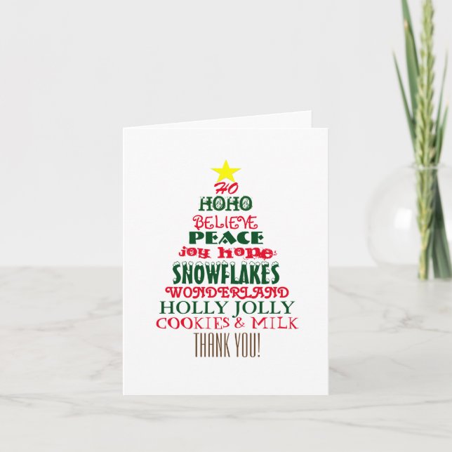 Jul - tackkort (Framsida)