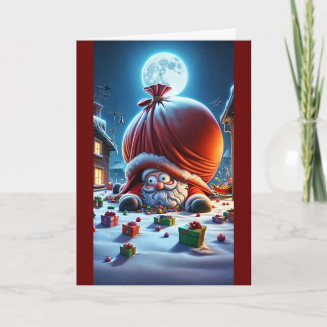 Jul - tackkort helgkort (Framsida)