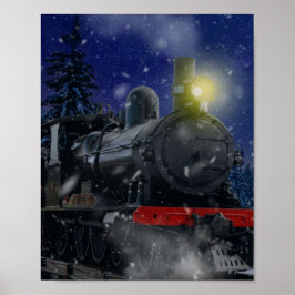 Jul Tåg i snön Poster