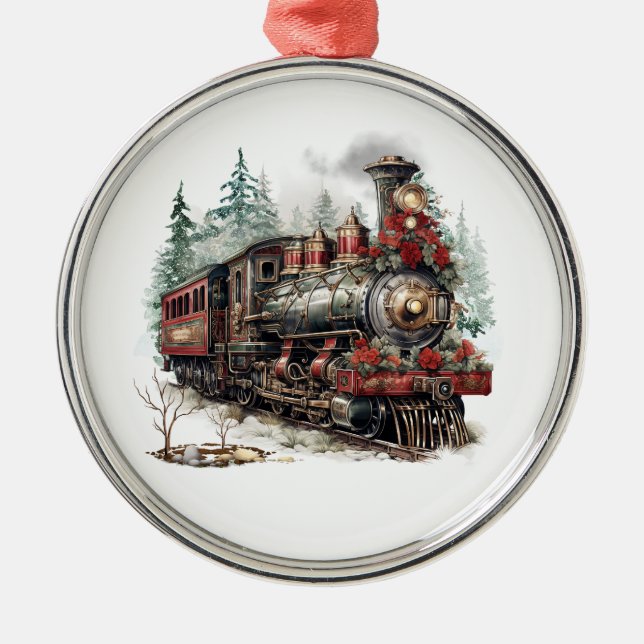 Jul Tåg Ornament (Framsidan)