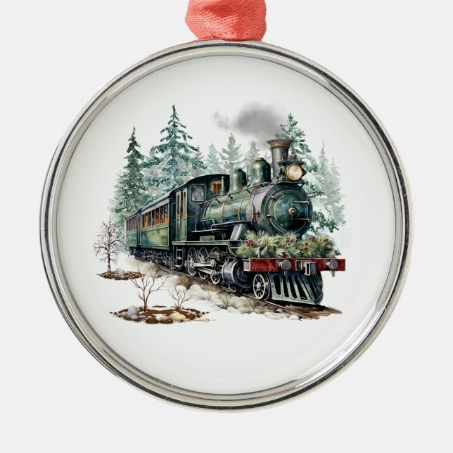 Jul Tåg Ornament (Framsidan)