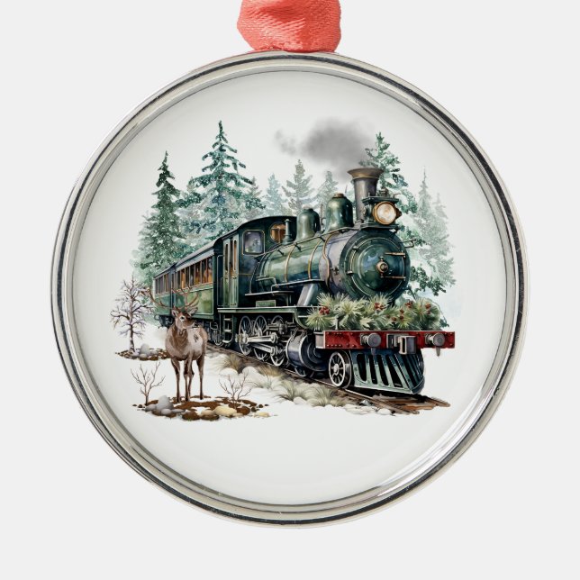 Jul Tåg Ornament (Framsidan)