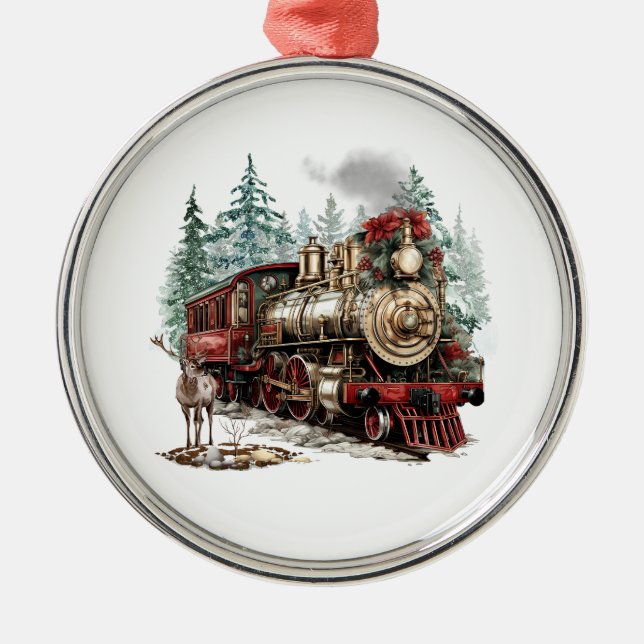 Jul Tåg Ornament (Framsidan)