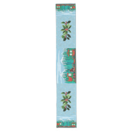 Jul Tåg på Himmel Blue