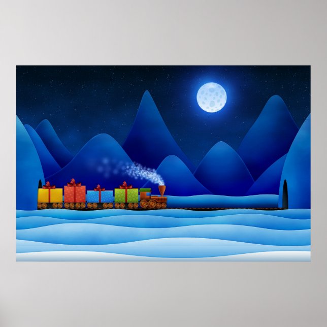 Jul Tåg Poster (Framsidan)