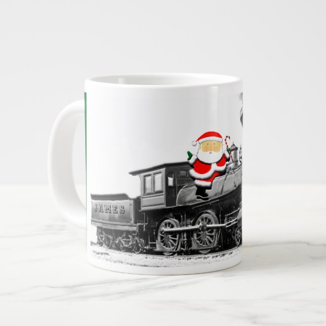 Jul Tåg Samlarobjekt Jumbo Mugg (Framsida vänster)