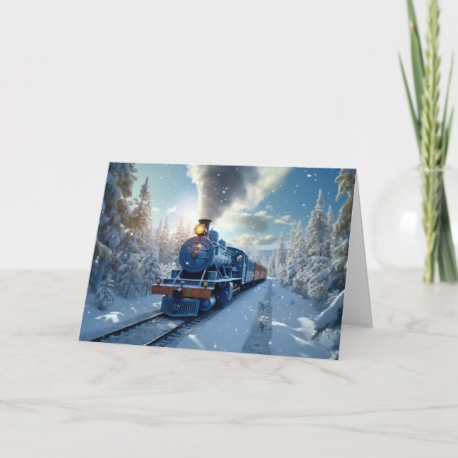 Jul-Tåget Helgkort (Framsida)