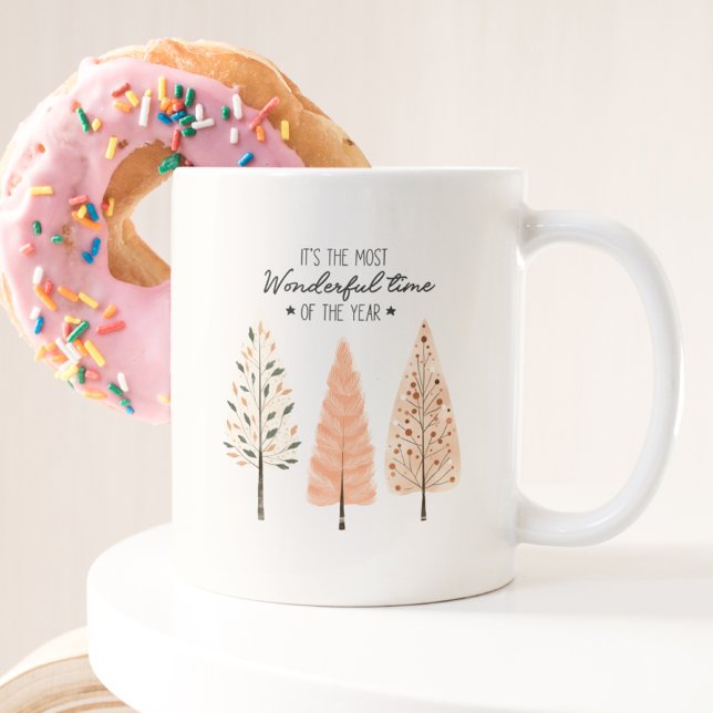 Jul Tall Gran Mugg – Minimal Hygge Stil (Skapare uppladdad)