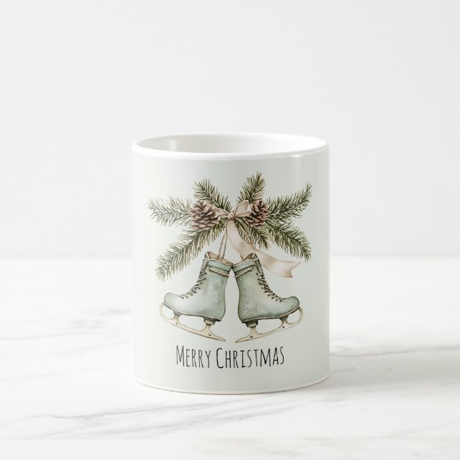 Jul Tallbarrs Konståkningsåkare Kaffemugg (Center)