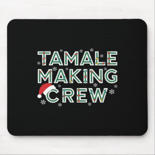 Jul Tamale Tillverknings Crew Mexikansk Mat Familj Musmatta