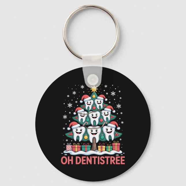 Jul Tannläkargruppen Oh Dentistree  Nyckelring (Framsida)