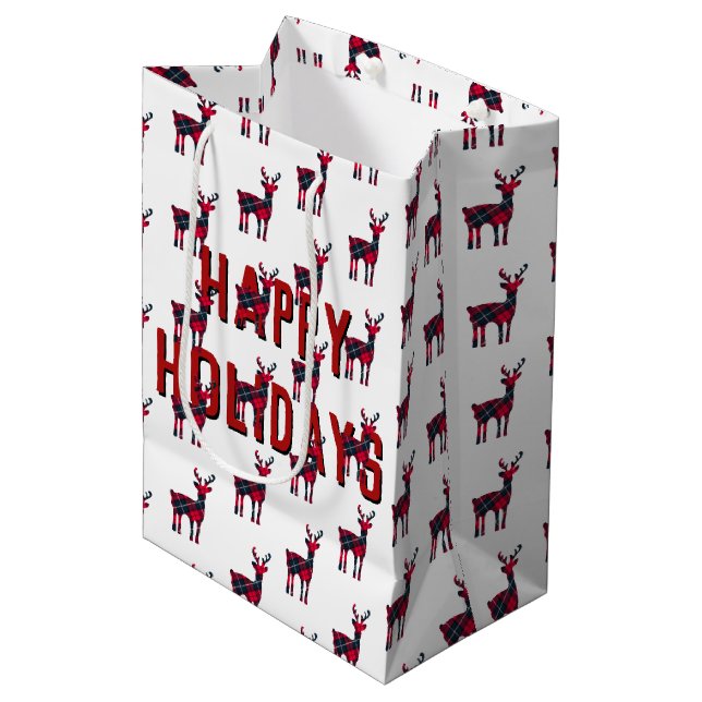 Jul Tartan Play Hjort (Framsidan Vinklad)