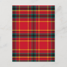 jul Tartan Play Vykort