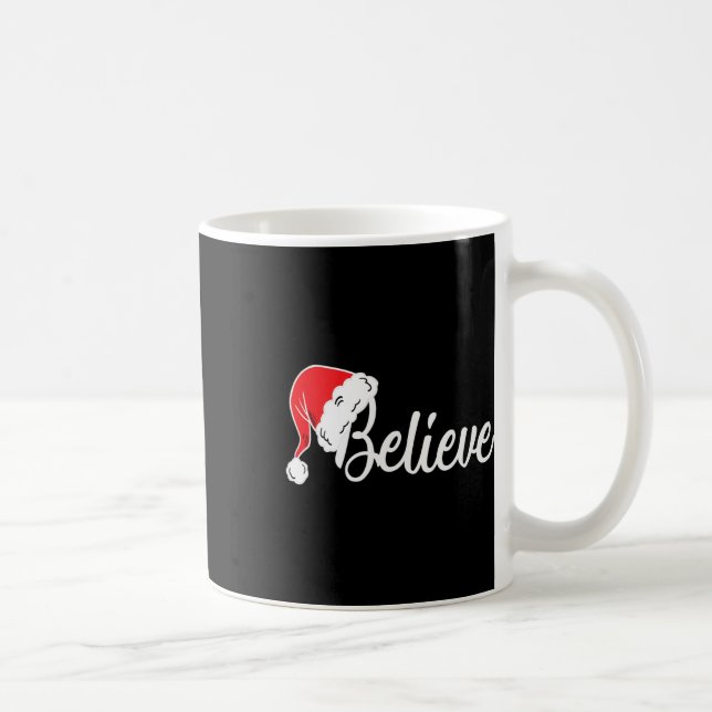 Jul Te - tro på Jultomten Kaffemugg (Höger)