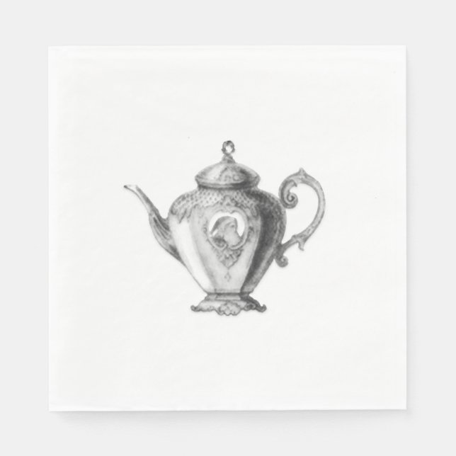 Jul-Teaparty Pappersservett (Framsidan)