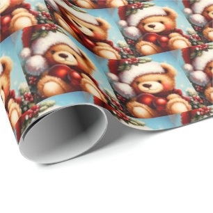 Jul Teddybjörn 4 Presentpapper