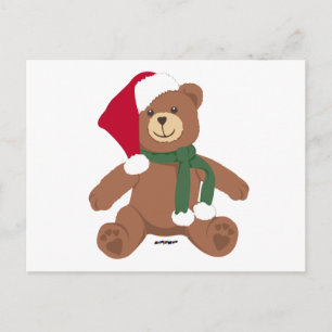 Jul-Teddybjörn Helg Vykort