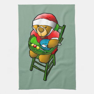 Jul Teddybjörn Kökshandduk