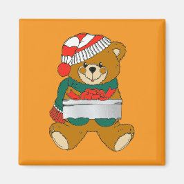 Jul Teddybjörn Magnet