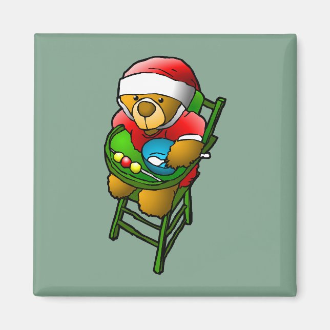 Jul Teddybjörn Magnet (Framsidan)
