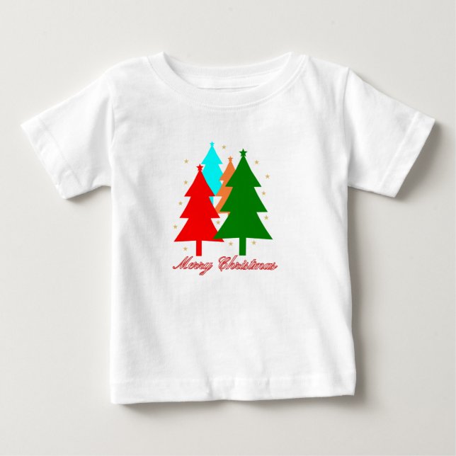 Jul tema baby skjorta t shirt (Framsida)