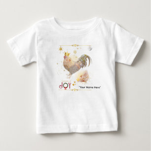 Jul tema Boganhues tryck T Shirt