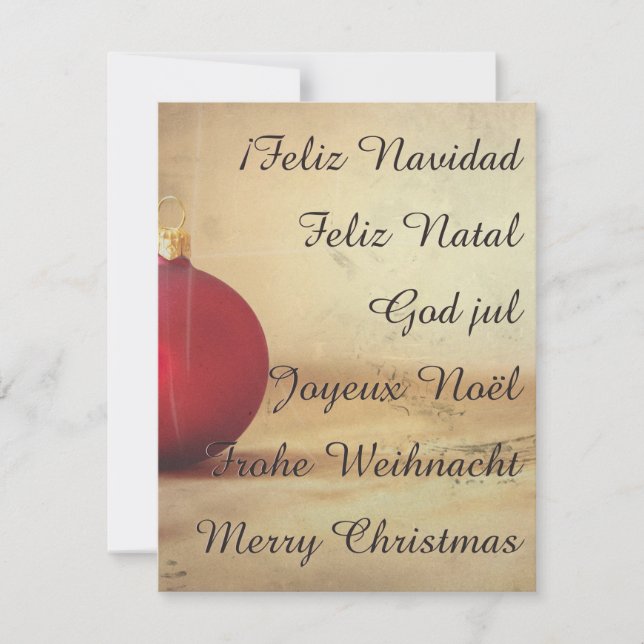 Jul tema med jul boll (Framsida)