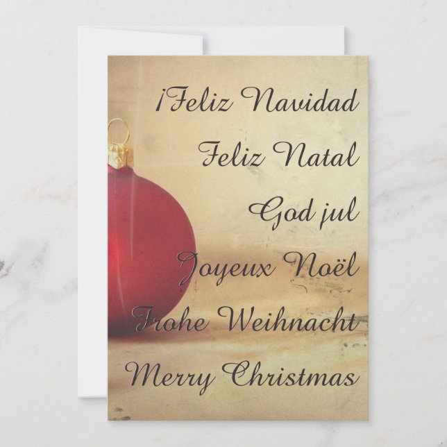 Jul tema med jul boll (Framsida)