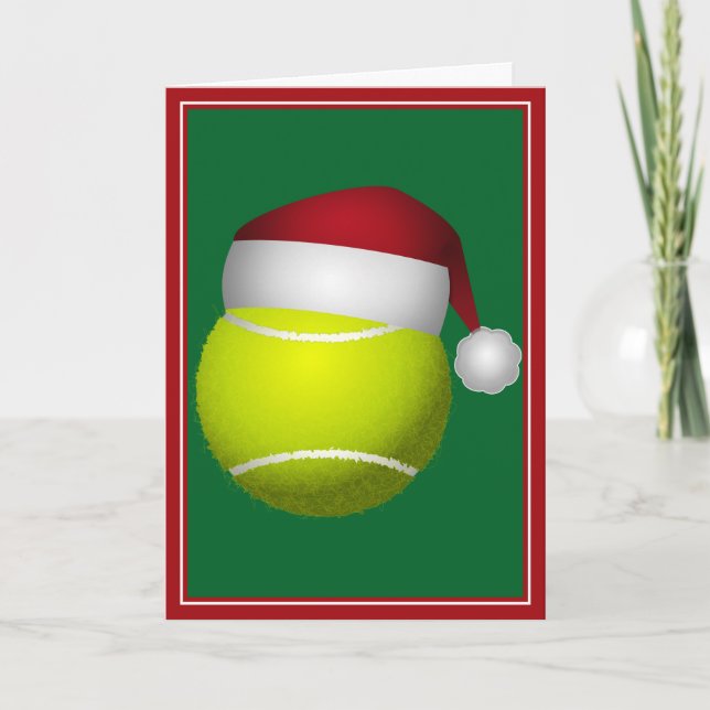 jul Tennis Boll Helgkort (Framsida)