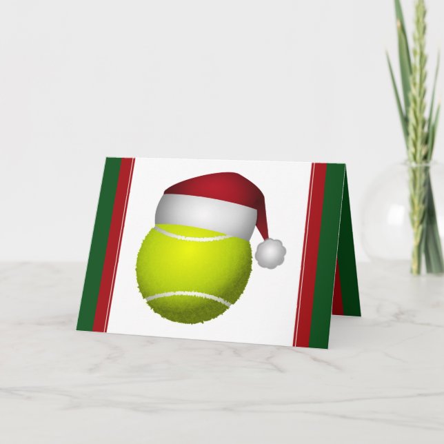 jul Tennis Boll Helgkort (Framsida)