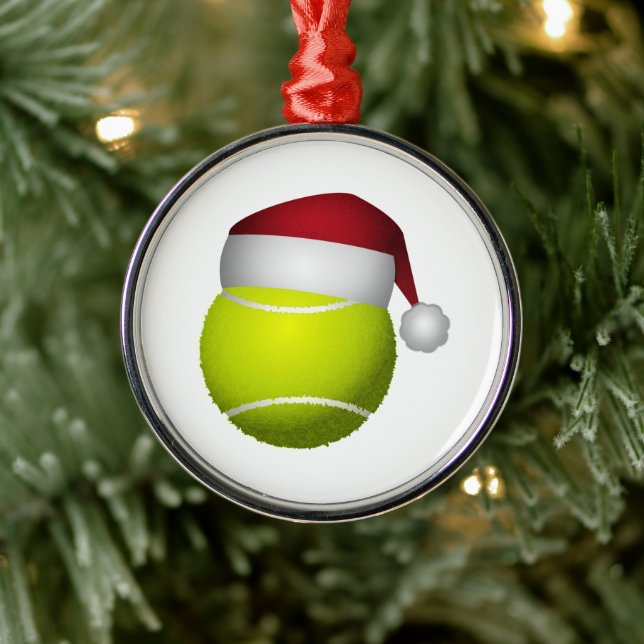 jul Tennis Boll Julgransprydnad Metall (Träd)