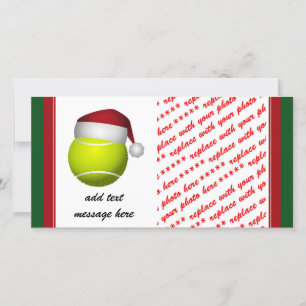 jul Tennis Boll Julkort