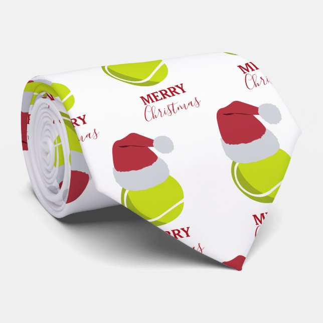 jul Tennis Sports Boll Helgdag Slips (Rullad)