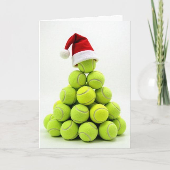 Jul Tennisklotträd Kort (Framsida)
