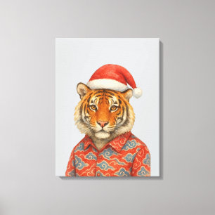 Jul Tiger indie Canvastryck