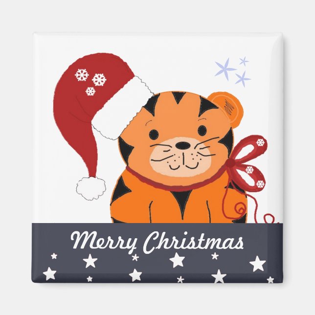 Jul Tiger Magnet (Framsidan)