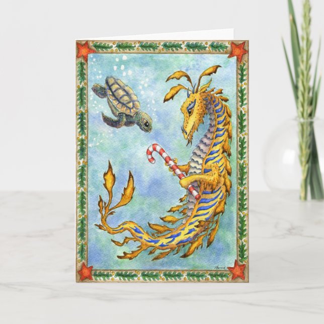 Jul till havs helgkort (Framsida)