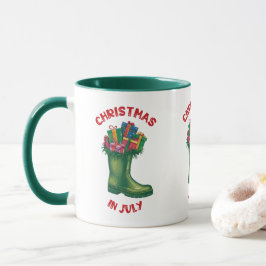 Jul till jul, Tomtens stövel för god glädje Mugg