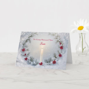 Jul till minne av Son Memorial Kort