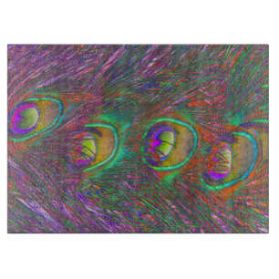 Jul Tinsel Peacock Feathers